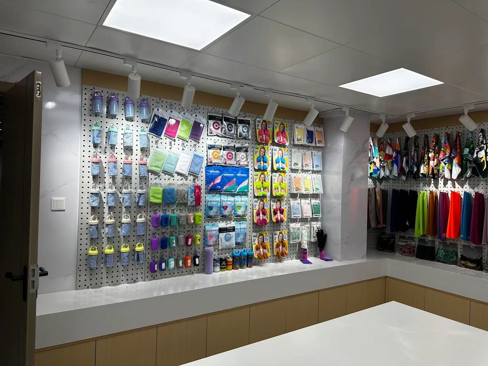 Sample room display wall B