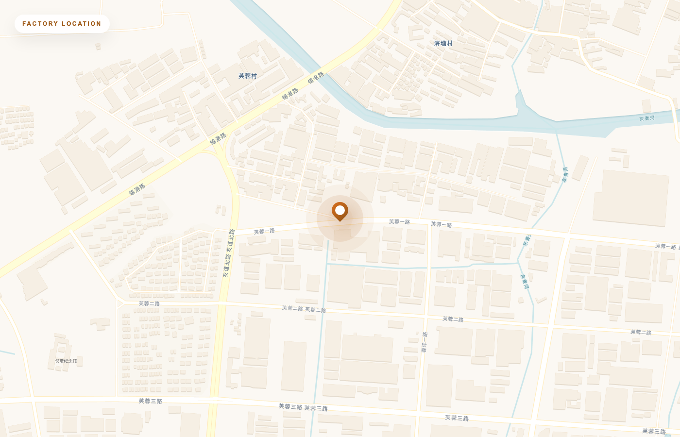 Wuxi Aofei Microfiber Fabric Co., Ltd. factory location map